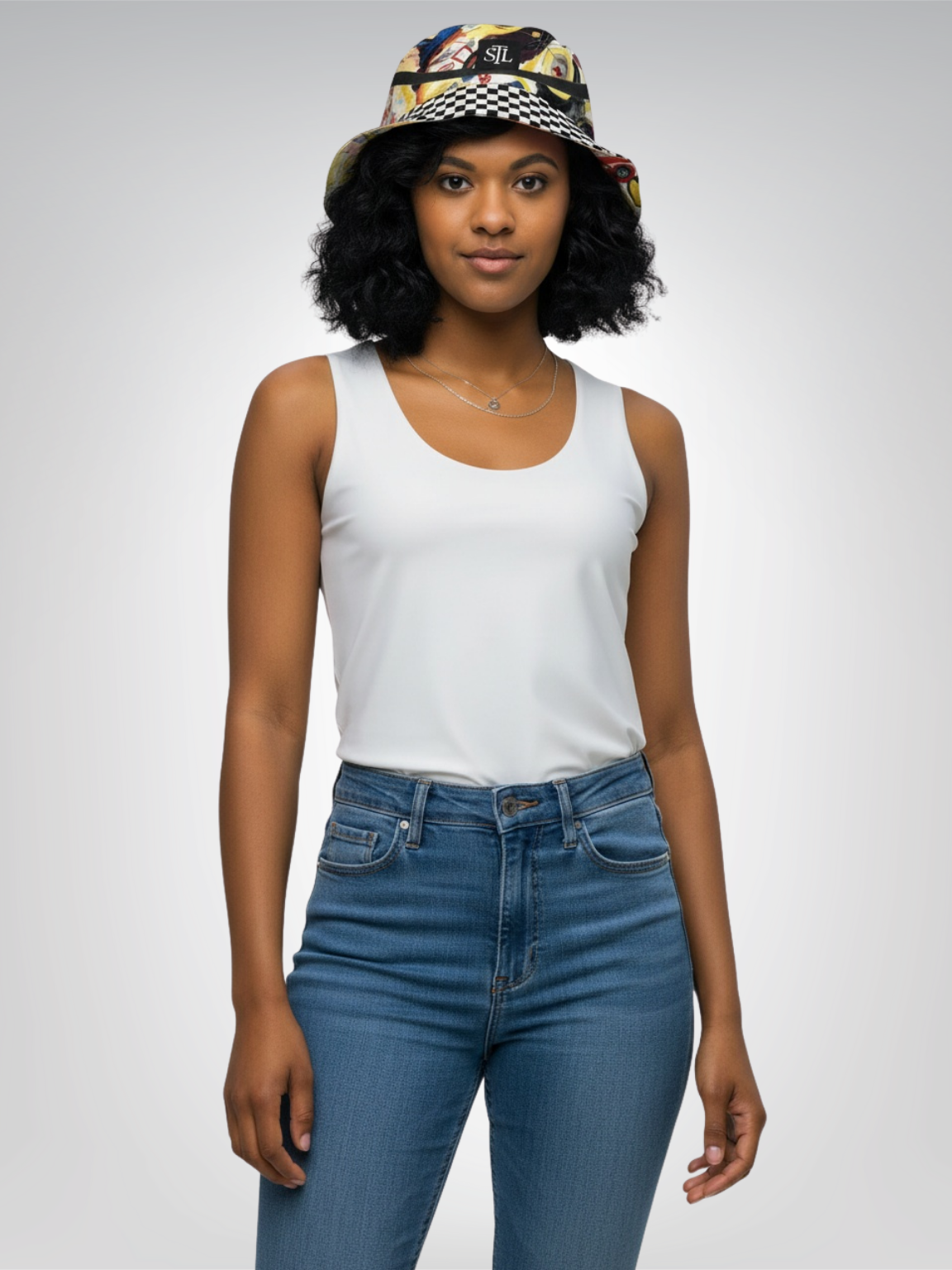 Around the Circle in Cossacks Reversible Bucket Hat