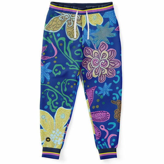 Sassafras Floral Eco-Poly Unisex Joggers