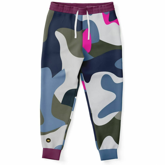 Mountain Blue Ice Eco-Poly Camo Unisex Joggers