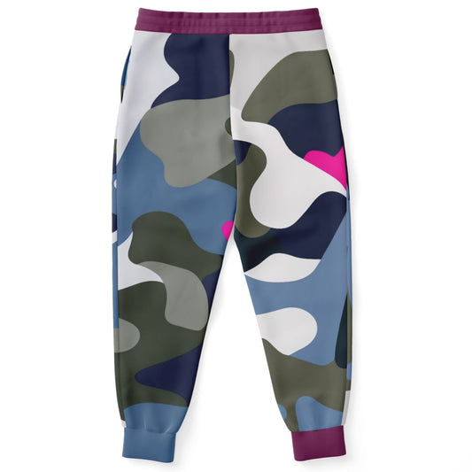 Mountain Blue Ice Eco-Poly Camo Unisex Joggers