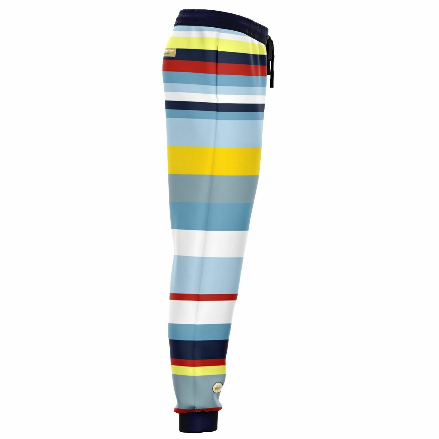 Marine Layer Blue Rugby Stripe Eco-Poly Joggers