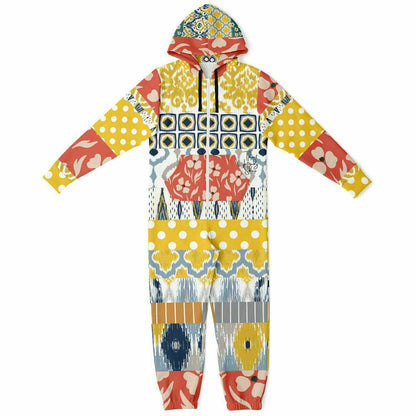 Mameluco polar unisex con patchwork floral de Tallulah Bankhead