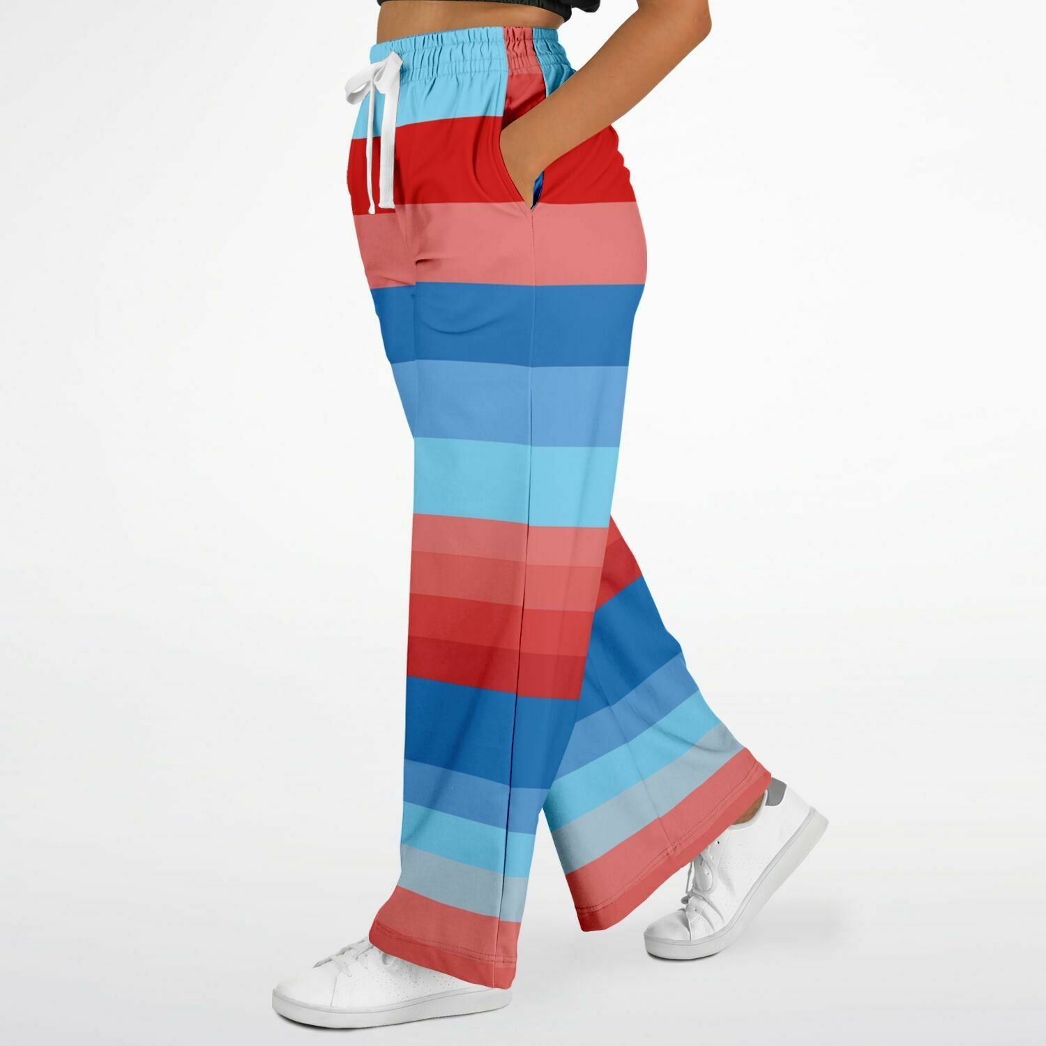 Sunset Strip Rainbow Eco-Poly Wide Leg Pants