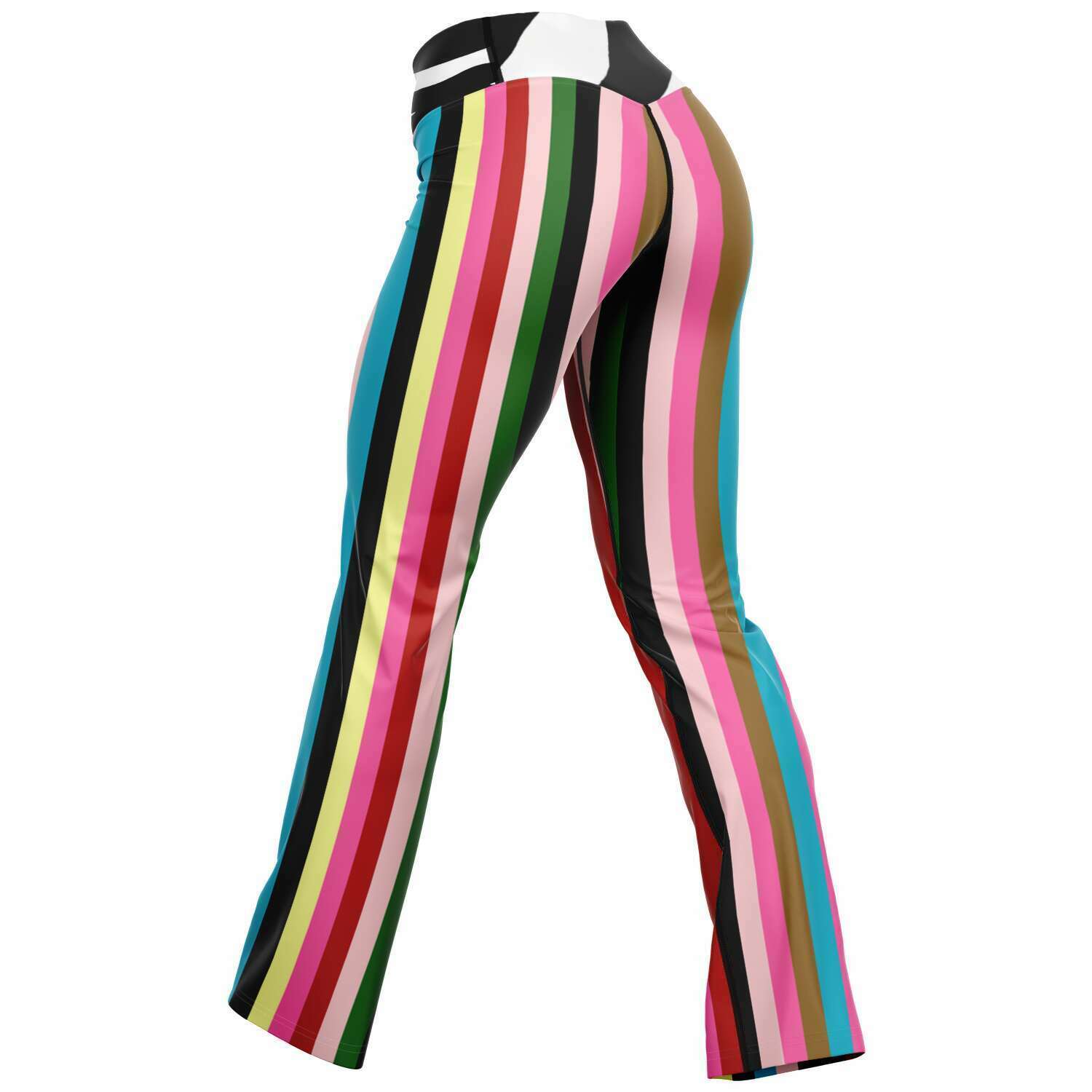 Leggings con corte tipo bota de Stripes 4 Life 