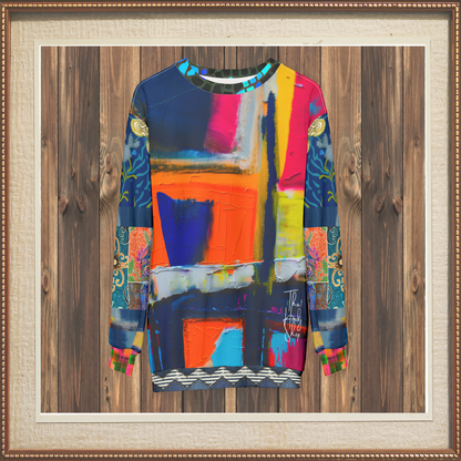 Sudadera unisex bloqueada en color