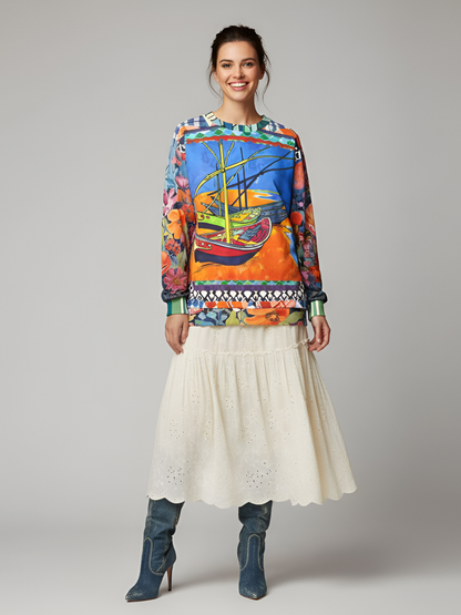 Boats of the Saint Marys Unisex Sweatshirt (Gold Label)