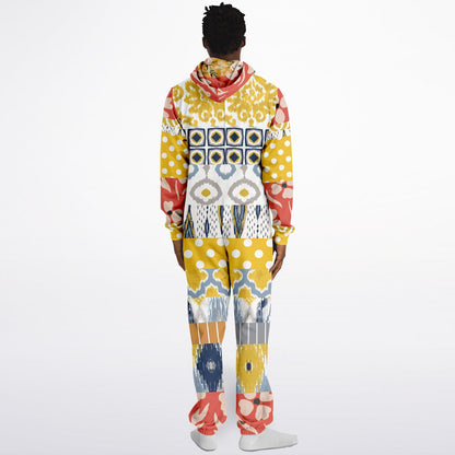 Mameluco polar unisex con patchwork floral de Tallulah Bankhead