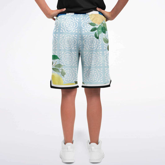 Santorini Tile Basketball Shorts