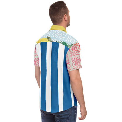 Lemony-Fresh S/S Button Down Shirt