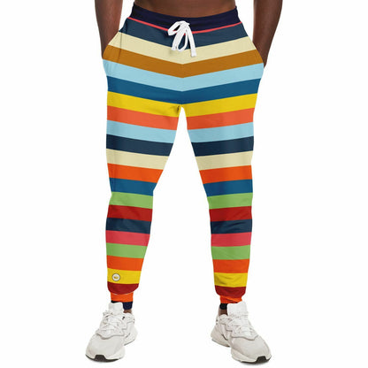 Joggers Vasona Rugby Stripe de poliéster ecológico 