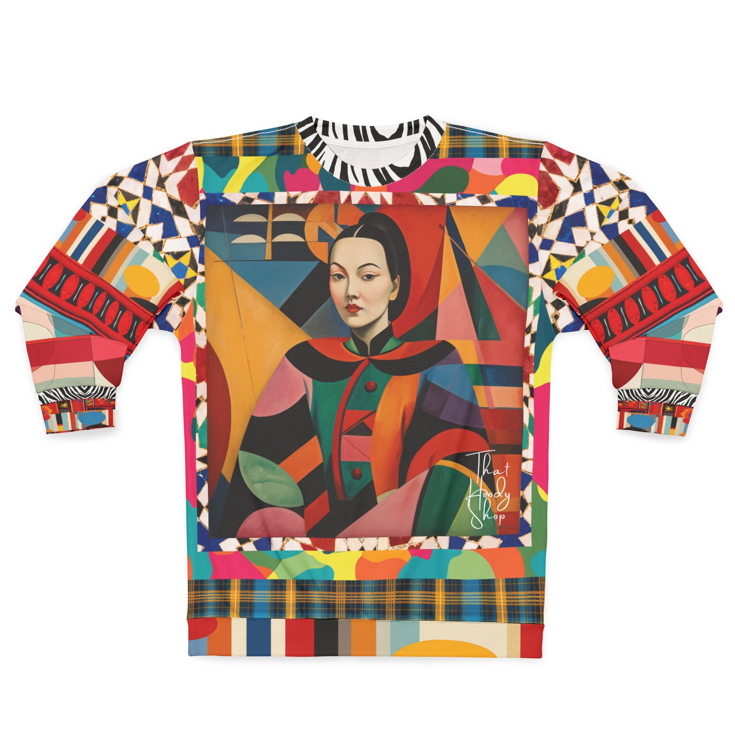 Call Me Comandante Asian Art Unisex Sweatshirt (Gold Label)