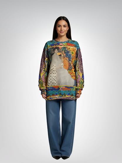 Call Me Fritza Art Deco Print Unisex Sweatshirt (Gold Label)