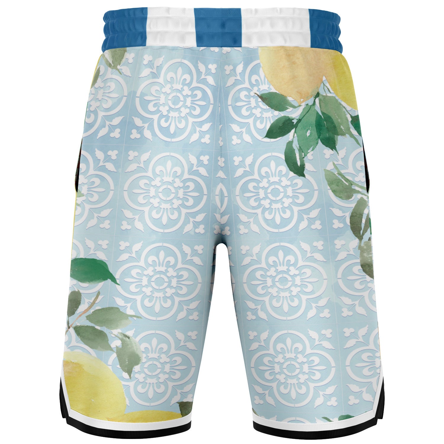 Santorini Tile Basketball Shorts