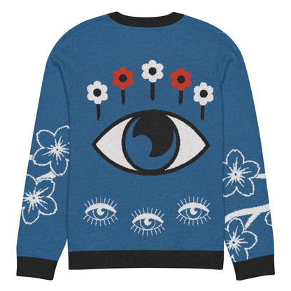 I See The Future Knitted Crewneck Unisex Sweater