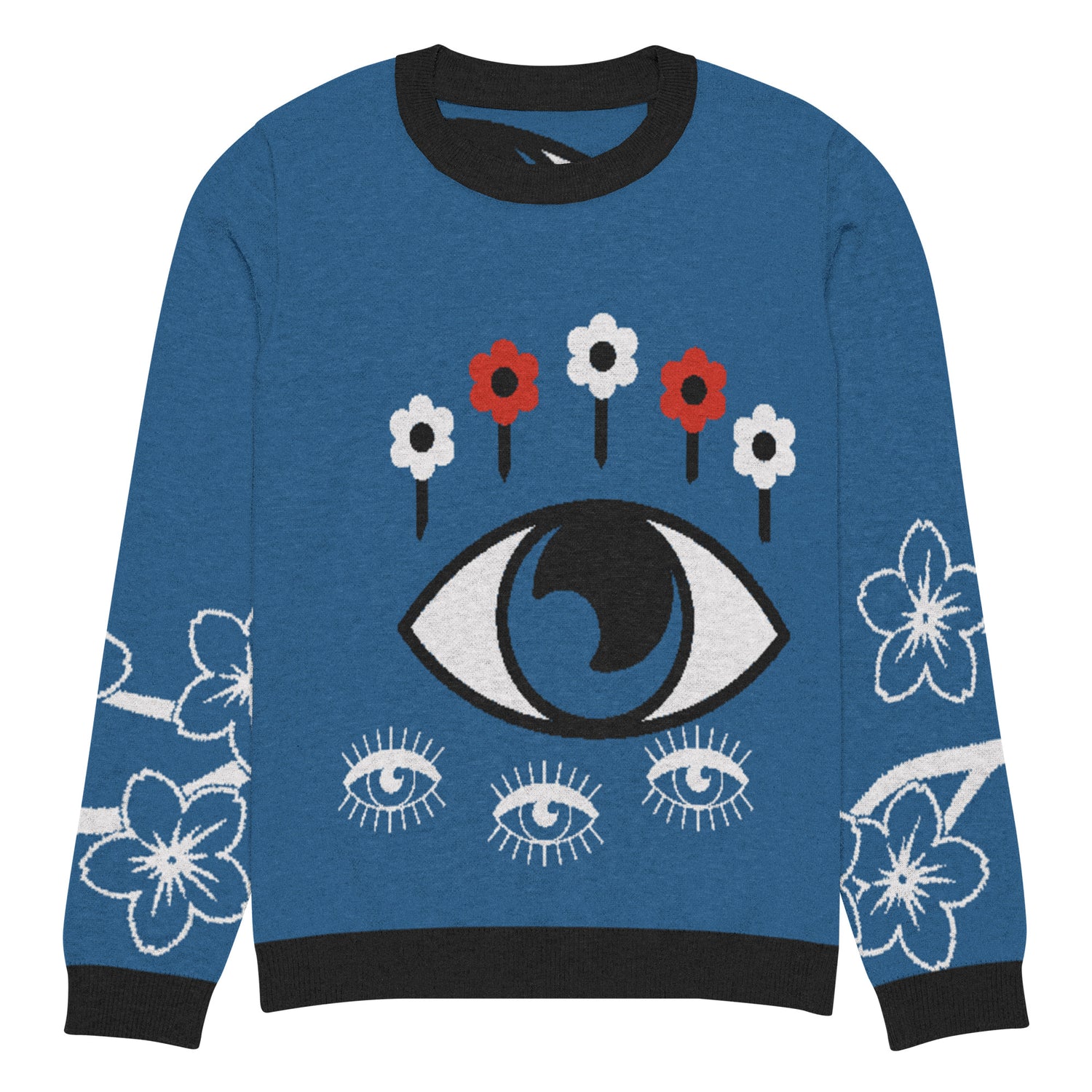 I See The Future Knitted Crewneck Unisex Sweater