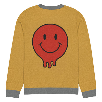 Oh Happy Day! Knitted Crewneck Sweater