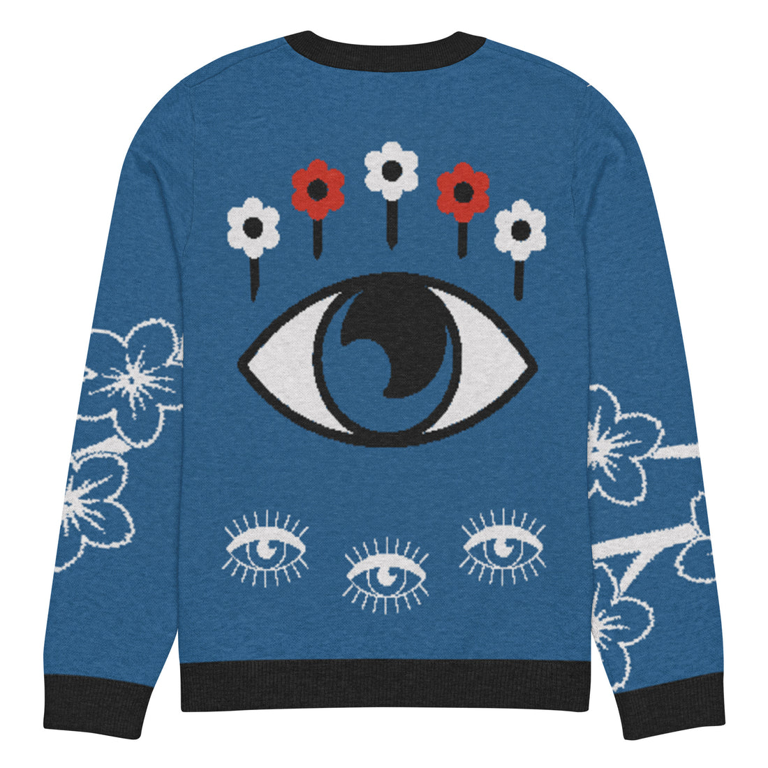 I See The Future Knitted Crewneck Unisex Sweater