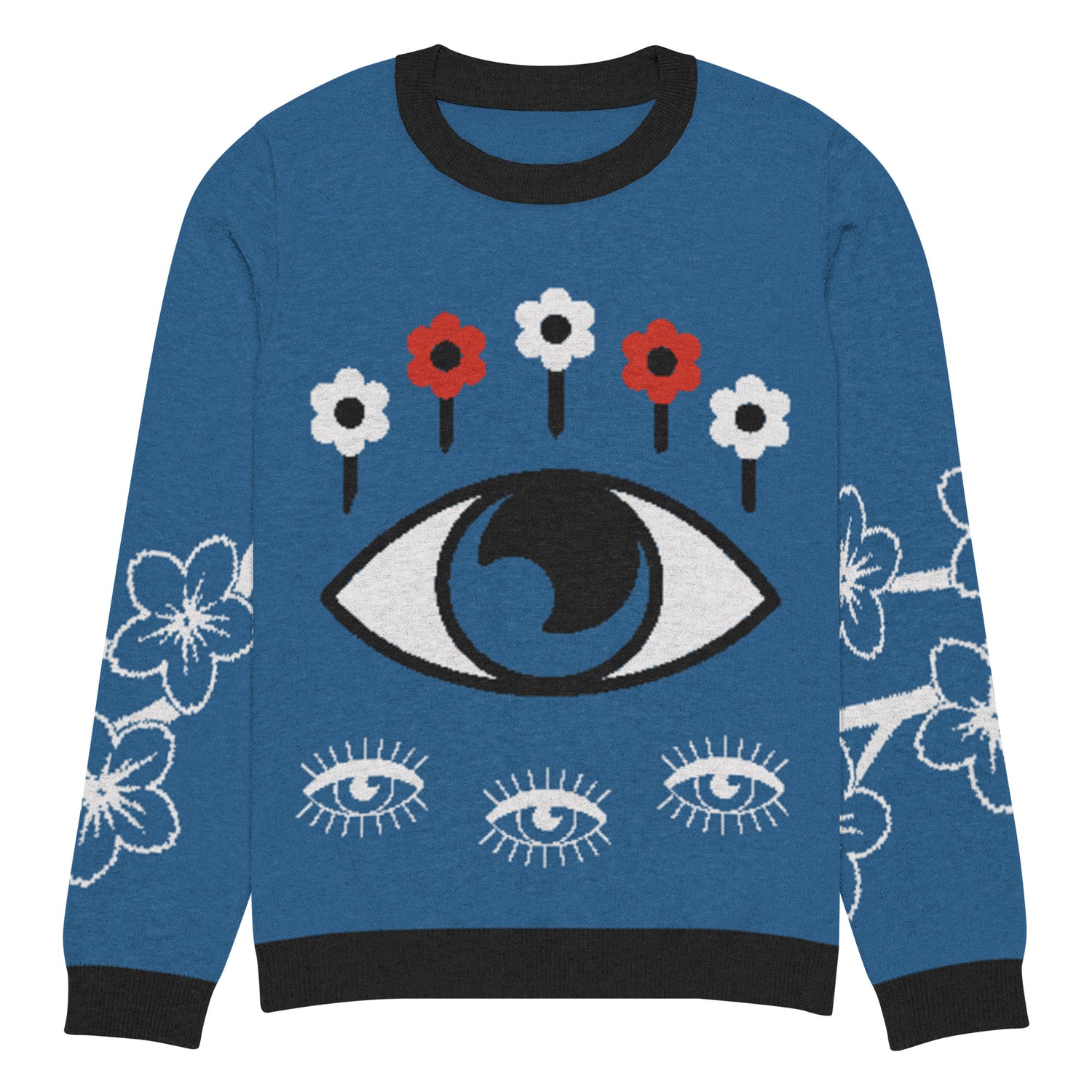 I See The Future Knitted Crewneck Unisex Sweater