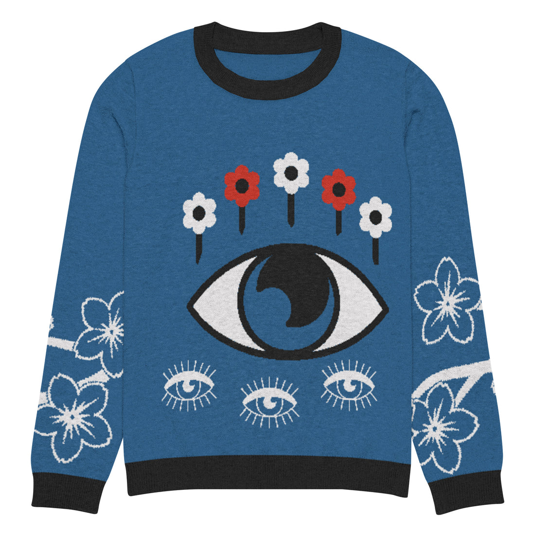 I See The Future Knitted Crewneck Unisex Sweater