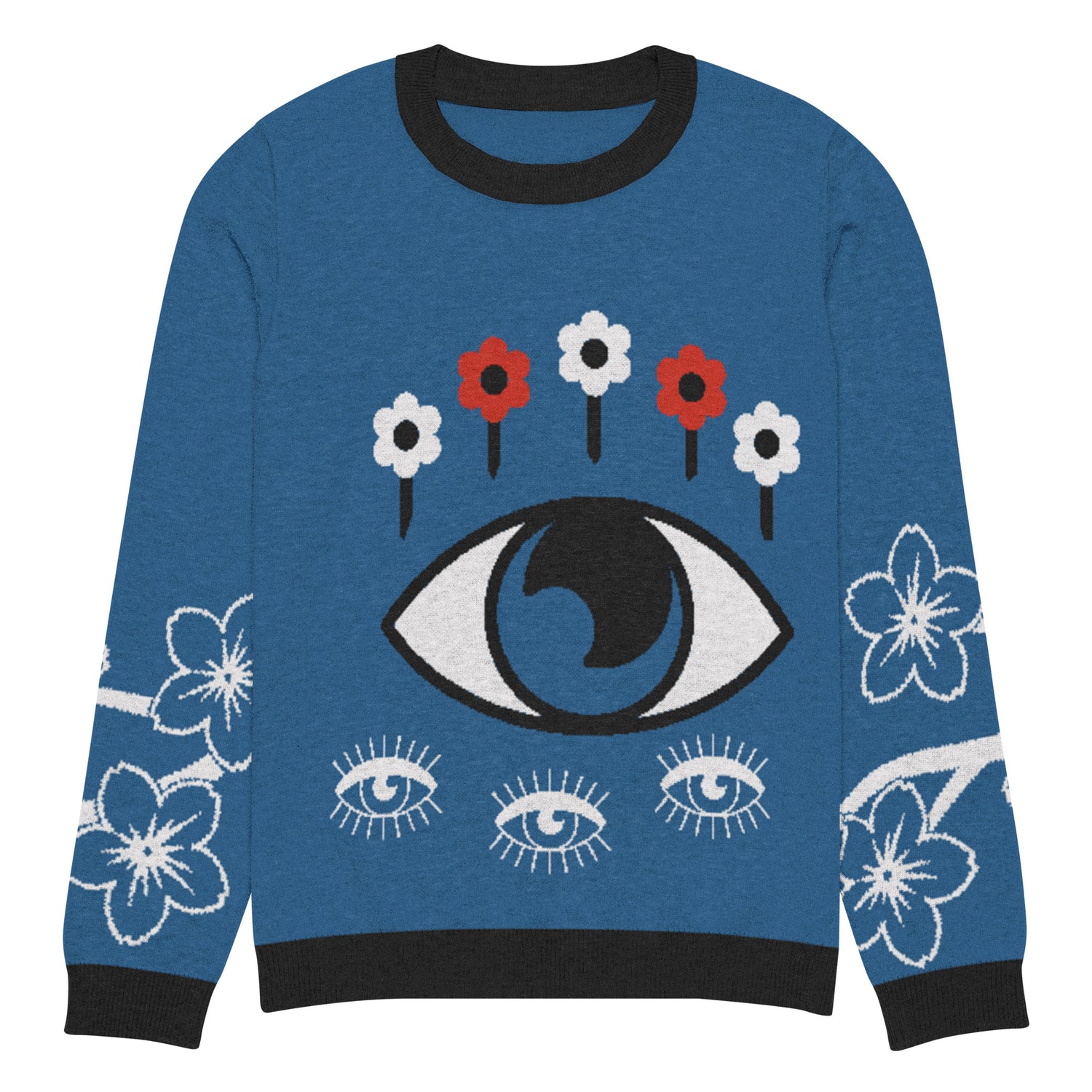 I See The Future Knitted Crewneck Sweater