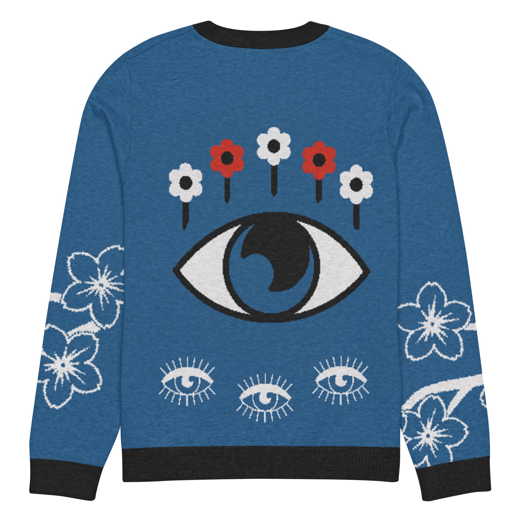 I See The Future Knitted Crewneck Sweater