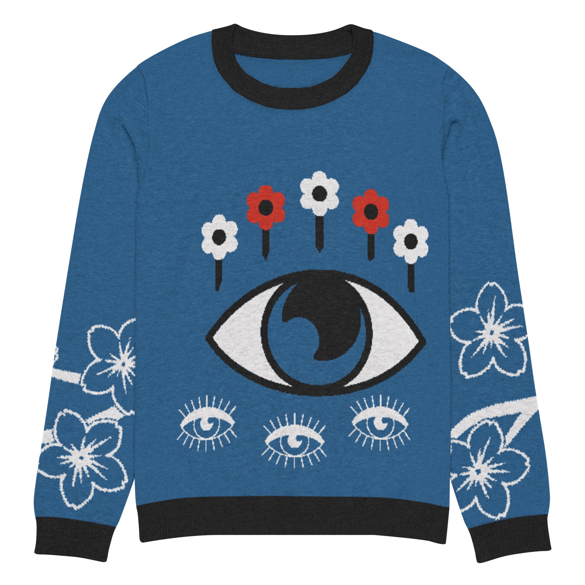 I See The Future Knitted Crewneck Sweater