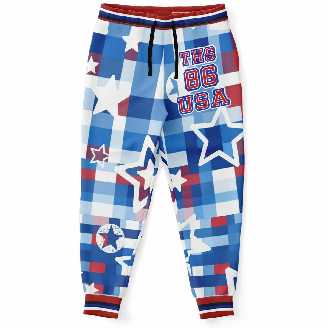 Día de la Independencia Starstruck 86 USA Eco-Poly Joggers unisex 