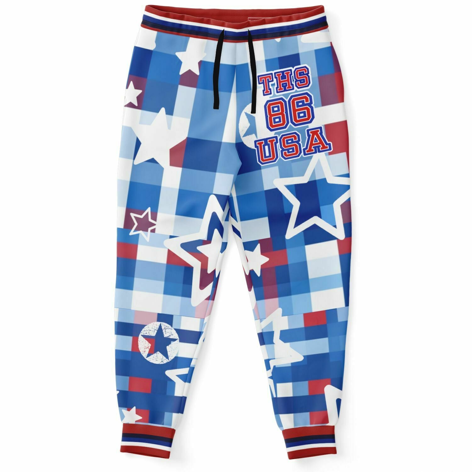 Día de la Independencia Starstruck 86 USA Eco-Poly Joggers unisex 