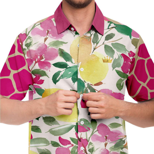 Pink Lemonade S/S Button Down Shirt