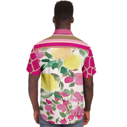 Pink Lemonade S/S Button Down Shirt