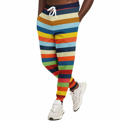 Joggers Vasona Rugby Stripe de poliéster ecológico 