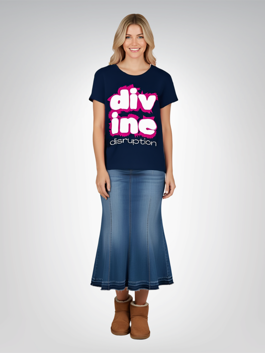 Divine Disruption - Women's Cotton Tee