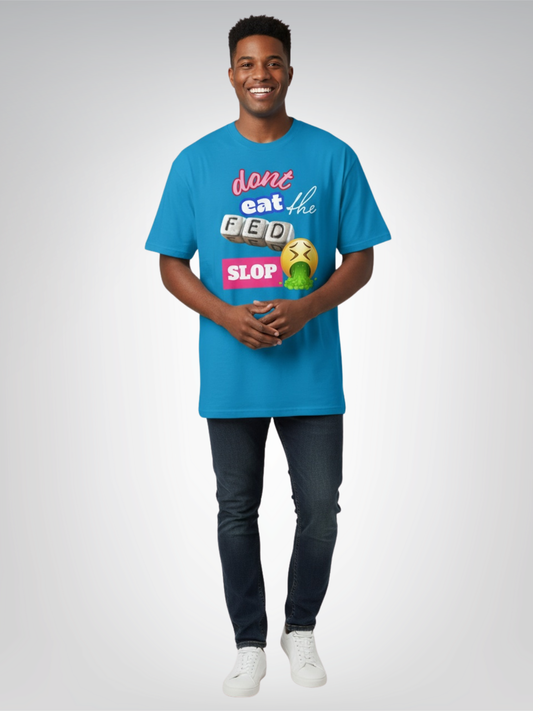 Don't Eat the Fed SLOP Heavyweight Unisex Tee