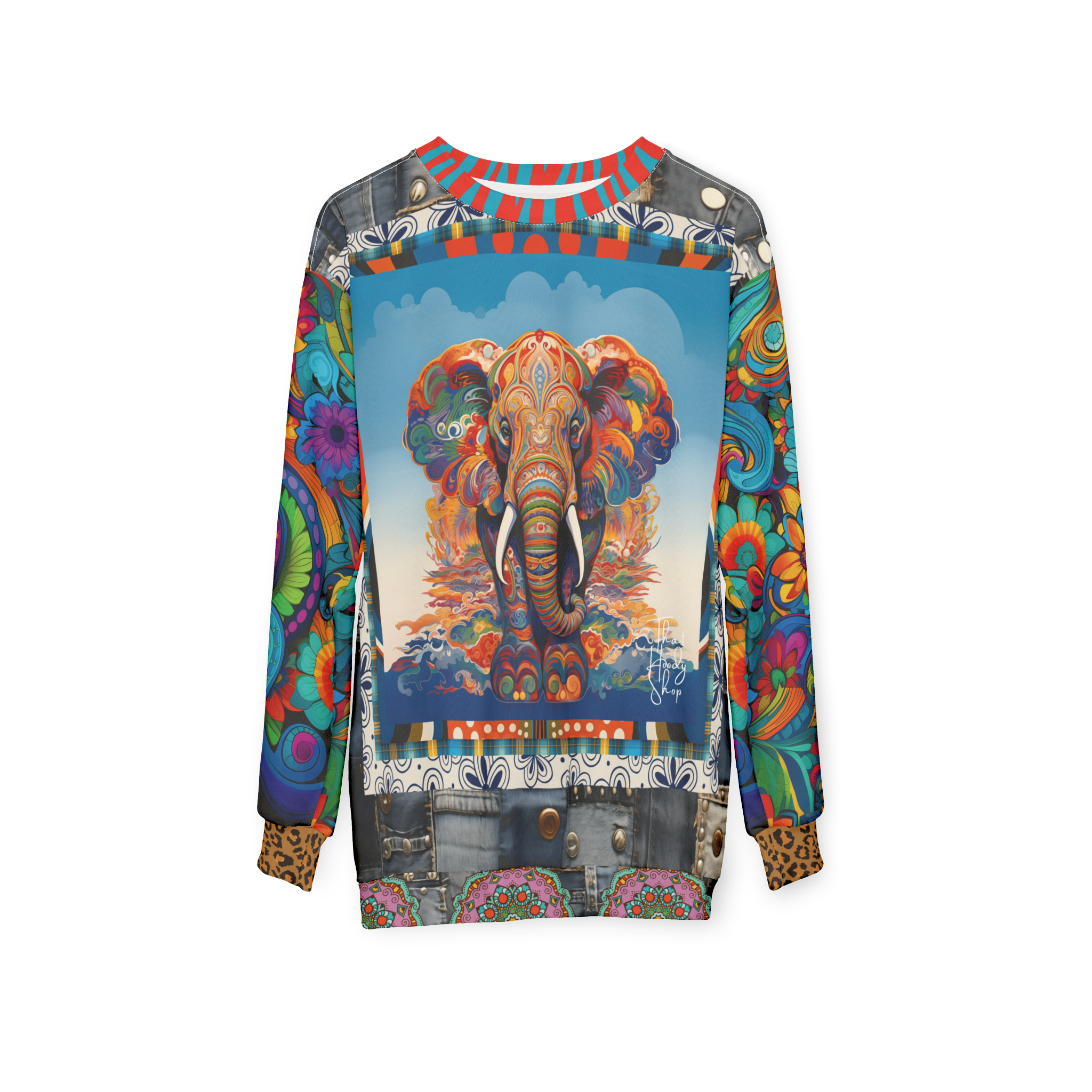 Elephant on Psychedelics Unisex Sweatshirt (Gold Label)