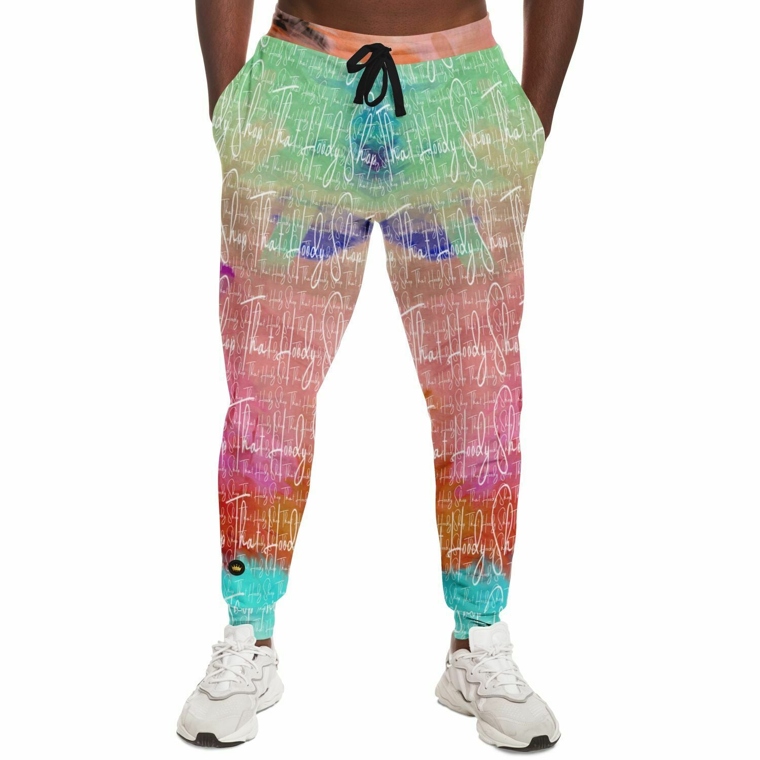 Colors of Brazil Abstract Rainbow THS Signature Eco-Poly Unisex Joggers