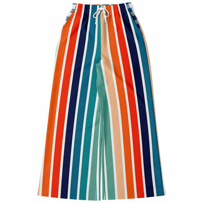 Salsa Time Striped EcoPoly Wide Leg Pants