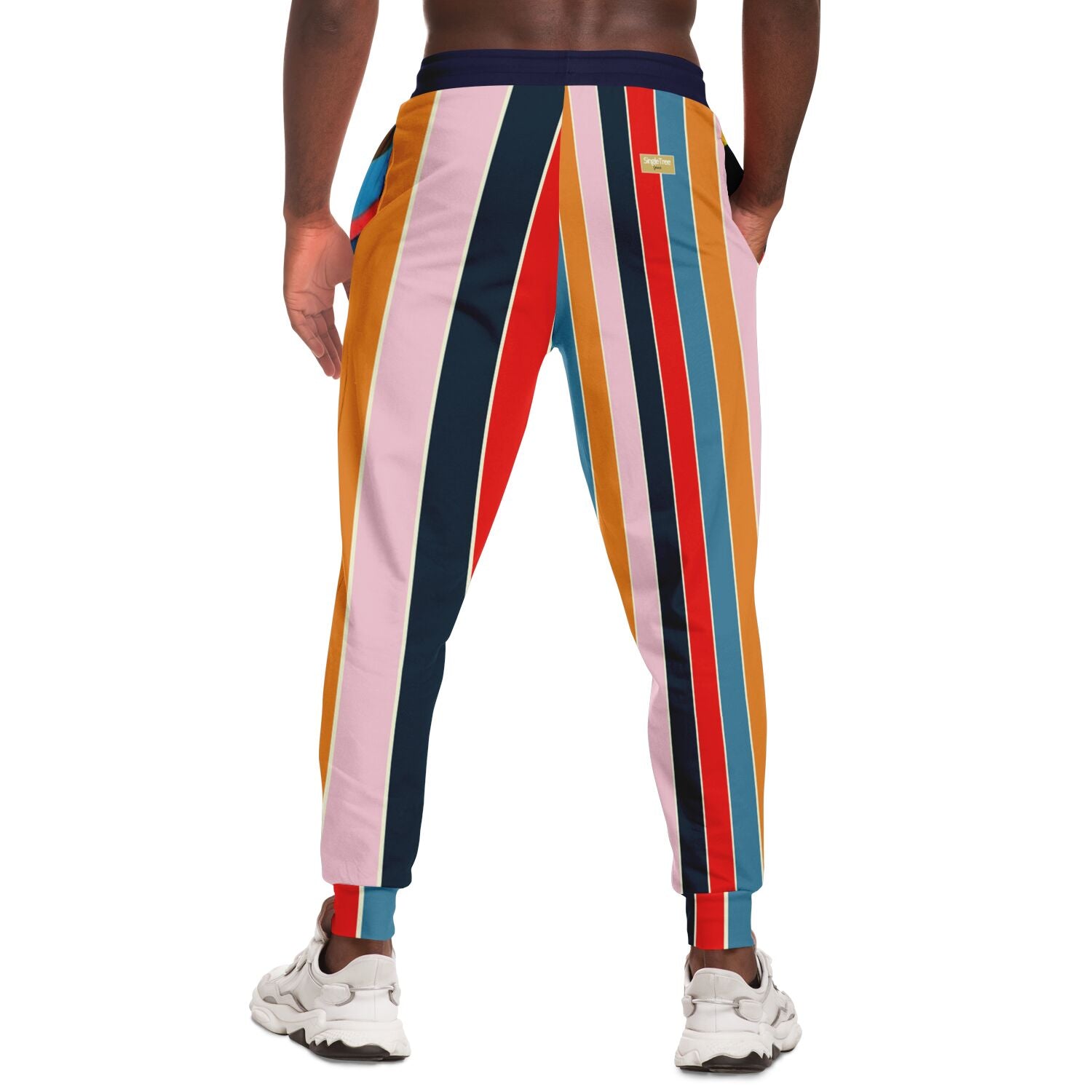 Ruby Morrison Rugby Stripe Eco-Poly Joggers unisex 