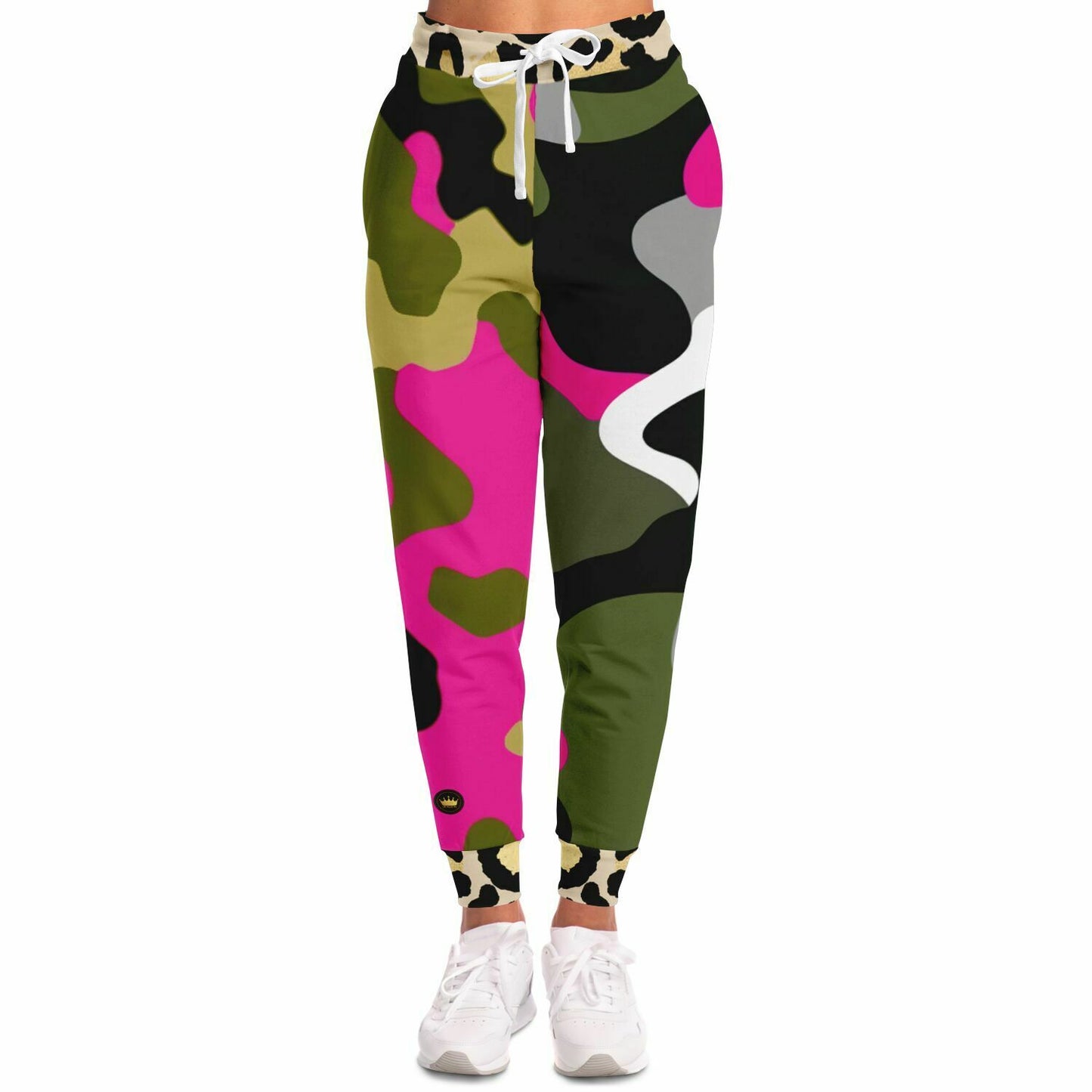 West Hollywood Pink Eco-Poly Camo Unisex Joggers