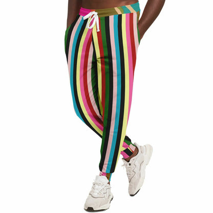 Joggers unisex de poliéster ecológico Stripes 4 Life 