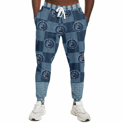 Joggers unisex de poliéster ecológico Denim Junction 