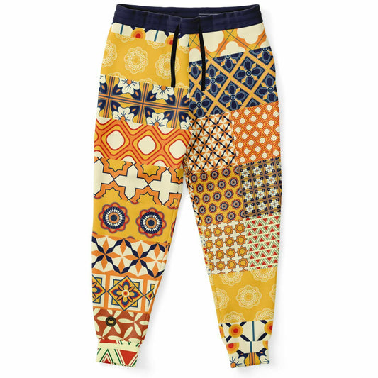 Gypsy Harvest Patchwork Eco-Poly Unisex Joggers