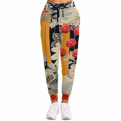 Guan Yin Compassion in Blue Eco-Poly Unisex Joggers