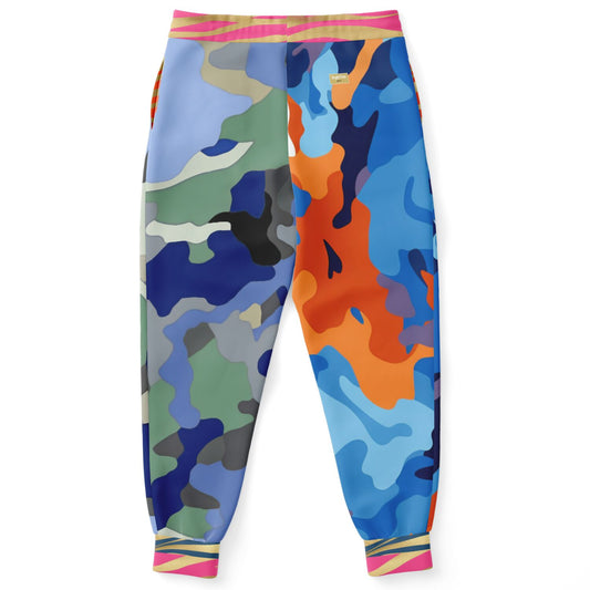 Joggers unisex Life is a Circus Camo Duo Zebra Eco-Poly 