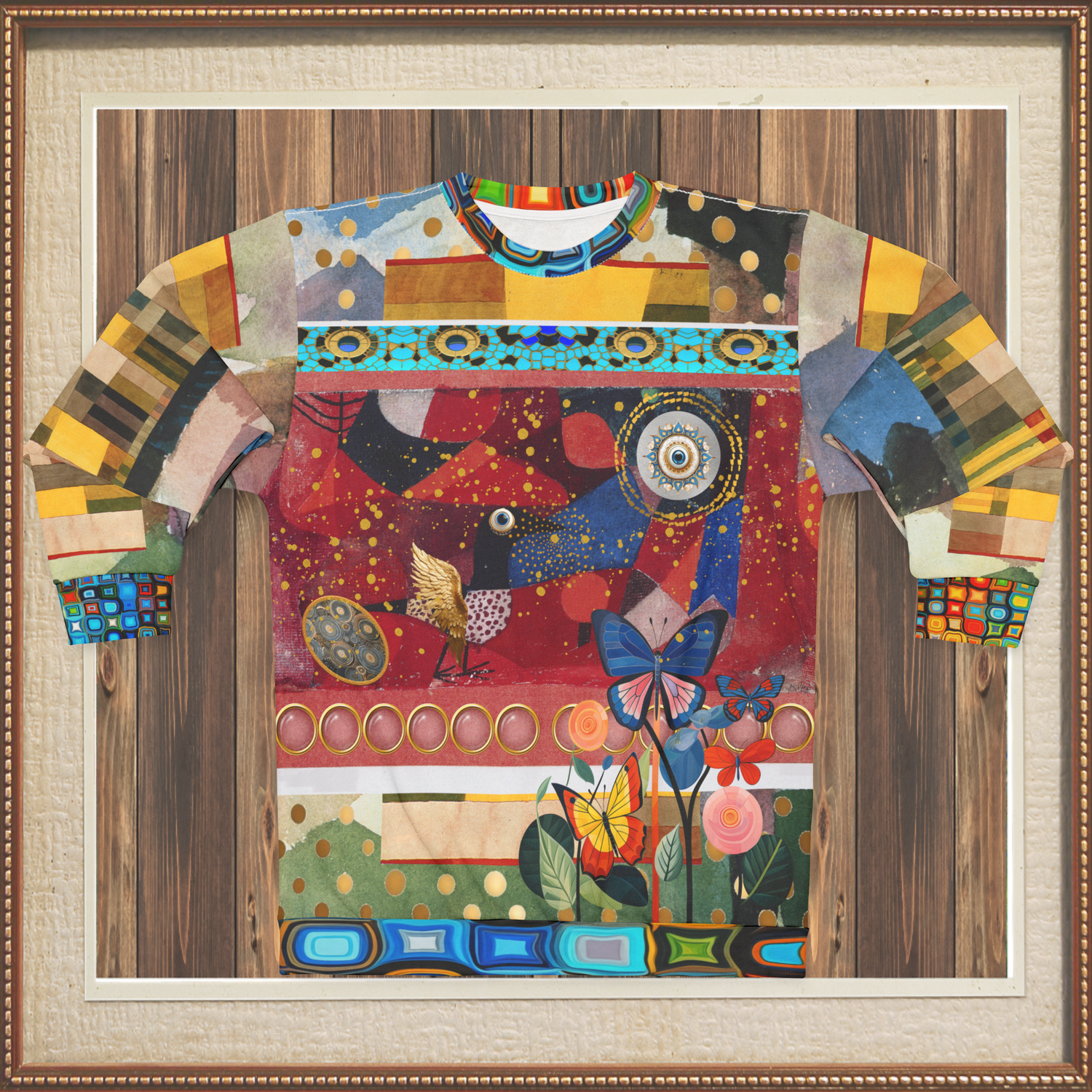 Forest Fowl in the Garden of Eden Unisex Sweatshirt (Gold Label)