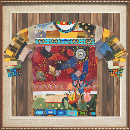 Forest Fowl in the Garden of Eden Unisex Sweatshirt (Gold Label)