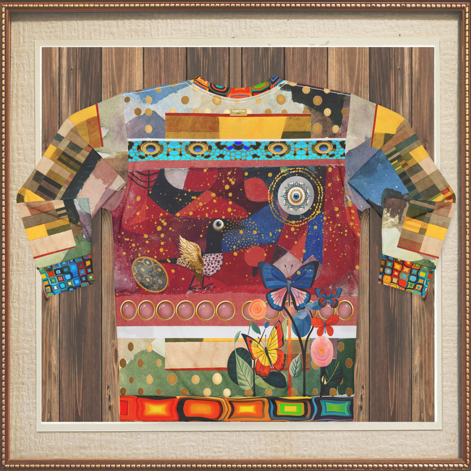 Forest Fowl in the Garden of Eden Unisex Sweatshirt (Gold Label)