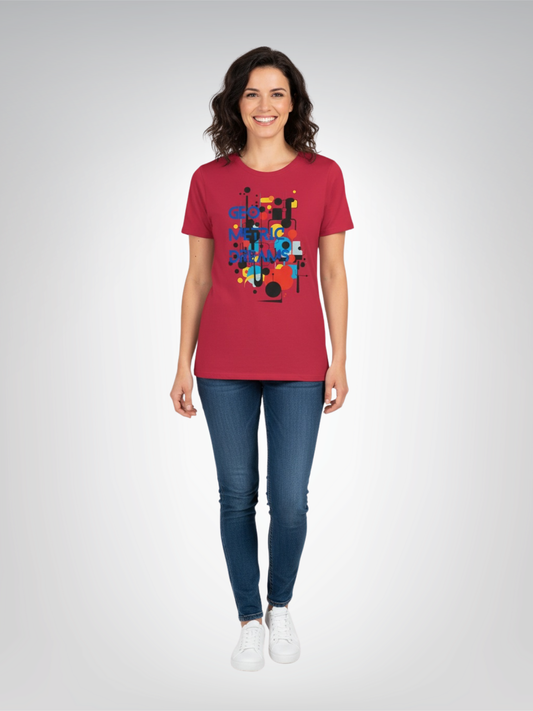 Geometric Dreams - Museum Collection - Heavyweight Unisex Tee