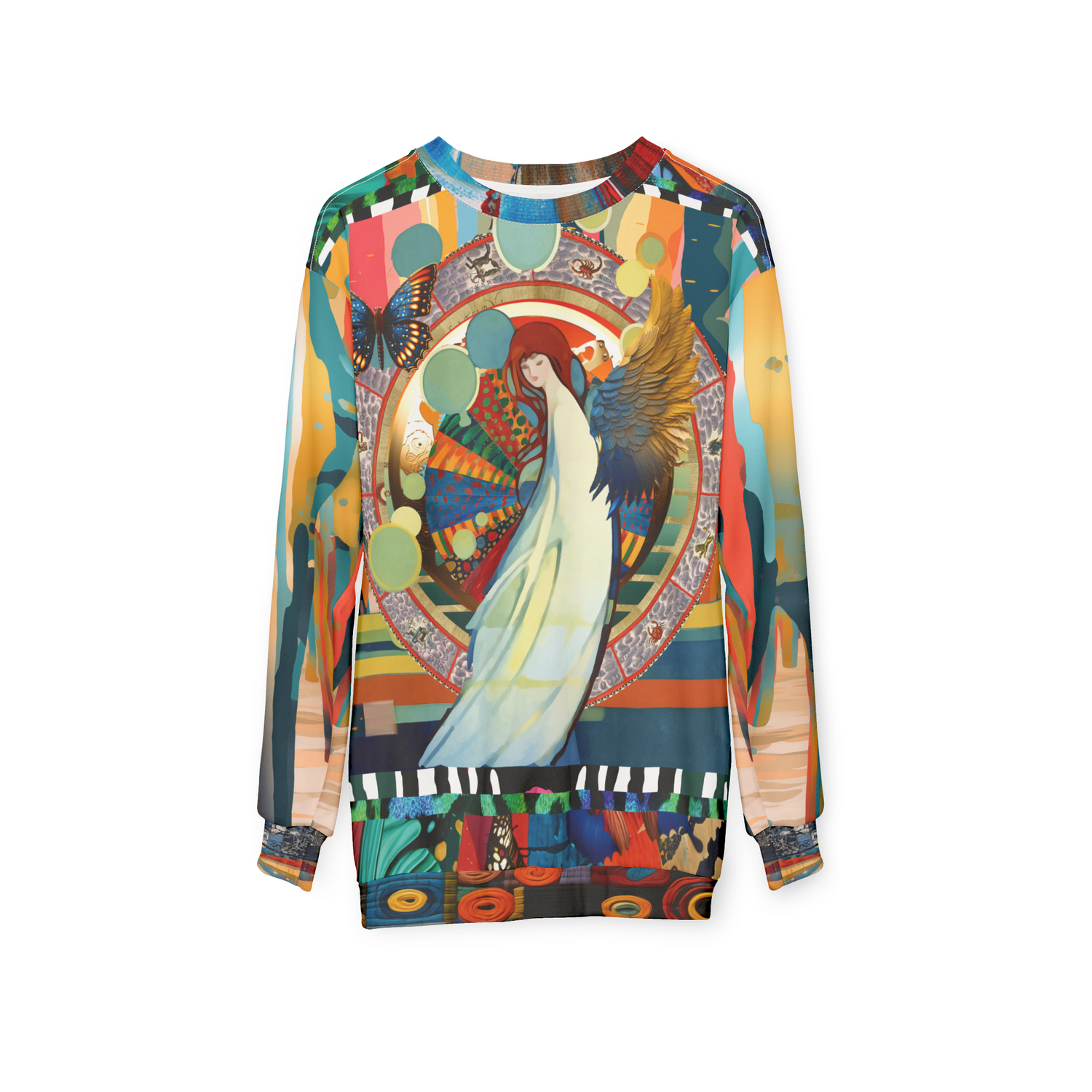 Ghost of Wade Lagoon Art Deco Unisex Sweatshirt (Gold Label)