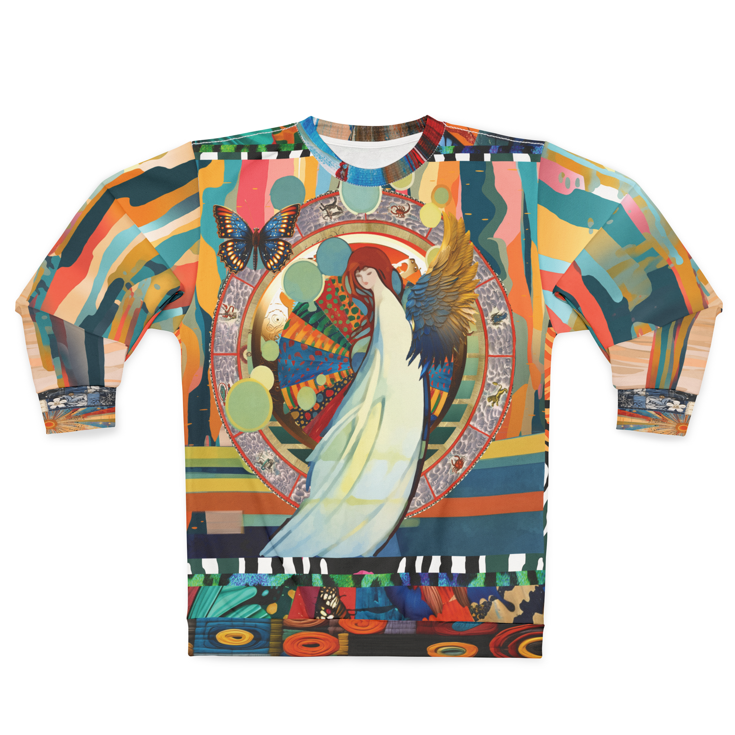 Ghost of Wade Lagoon Art Deco Unisex Sweatshirt (Gold Label)