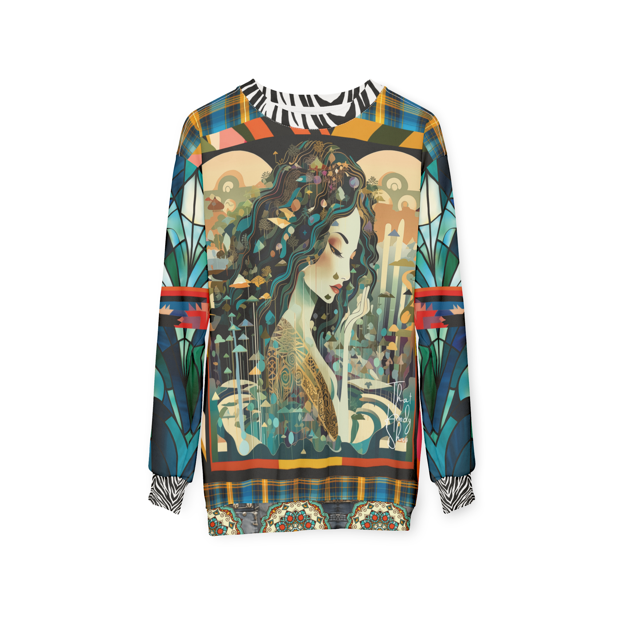 Goddess of the Waterfall Unisex Sweatshirt (Gold Label)